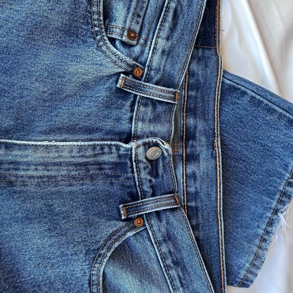 Levi's Classic Medium Blue Straight-Leg Jeans